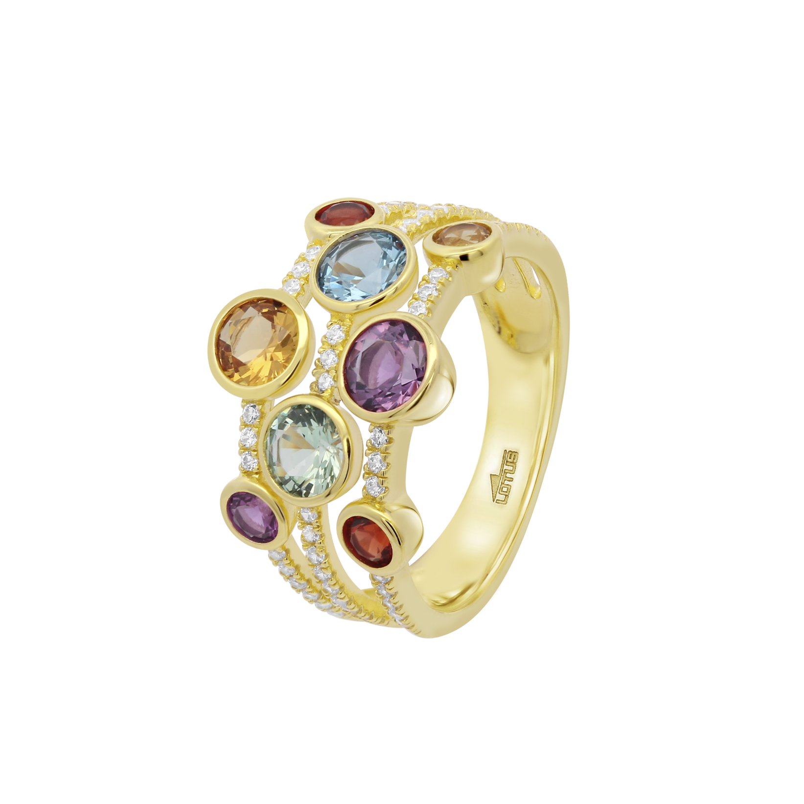 Anel lotus silver lp3878-3/214 prata, mulher_PRODUCT