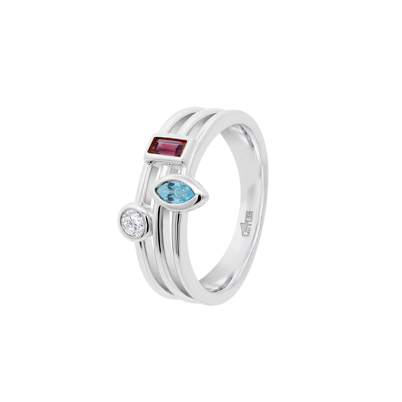 Anel lotus silver lp3882-3/114 prata, mulher_PRODUCT