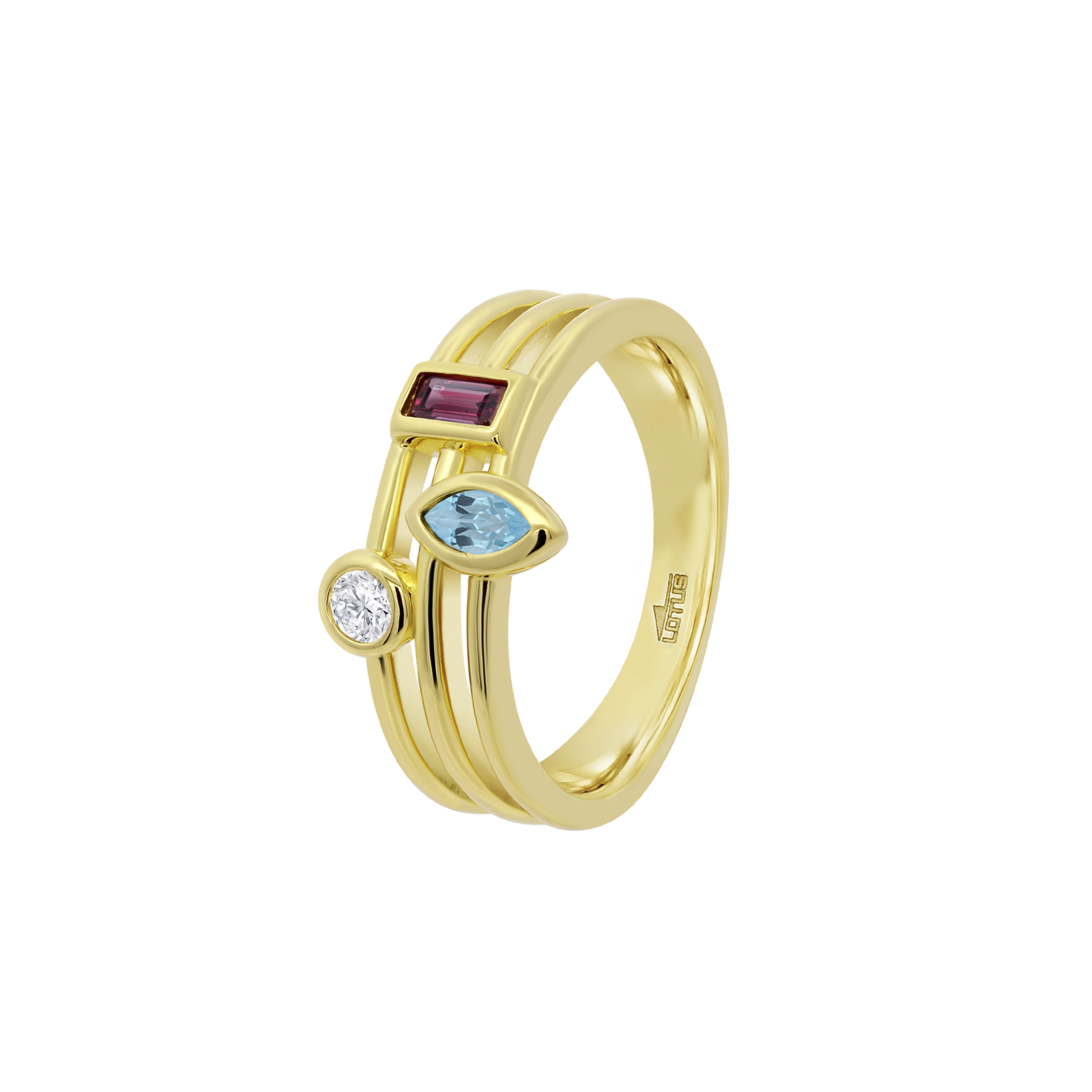 Anel lotus silver lp3882-3/212 prata, mulher_PRODUCT