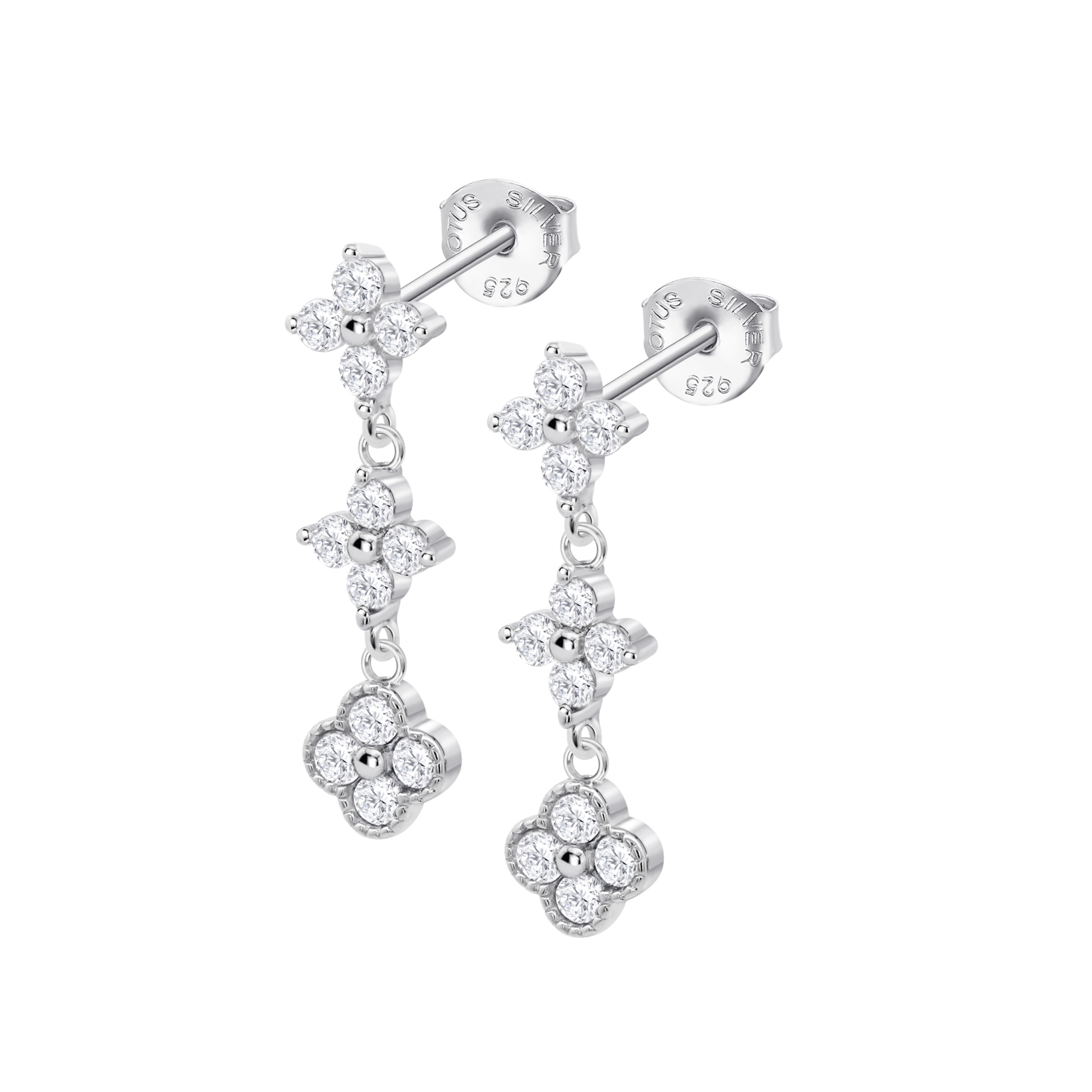 Brincos lotus silver lp3889-4/1 prata, mulher_PRODUCT