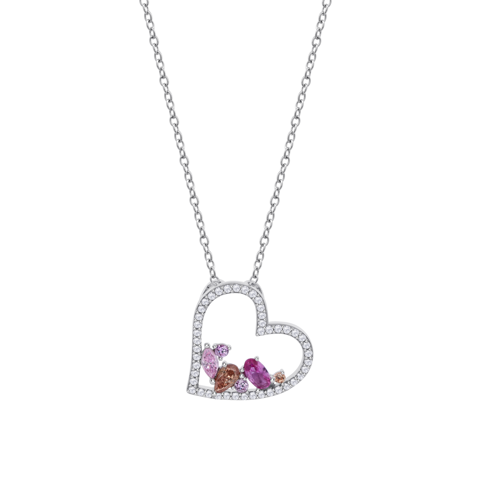 Colar lotus silver lp3914-1/1 prata, mulher_PRODUCT