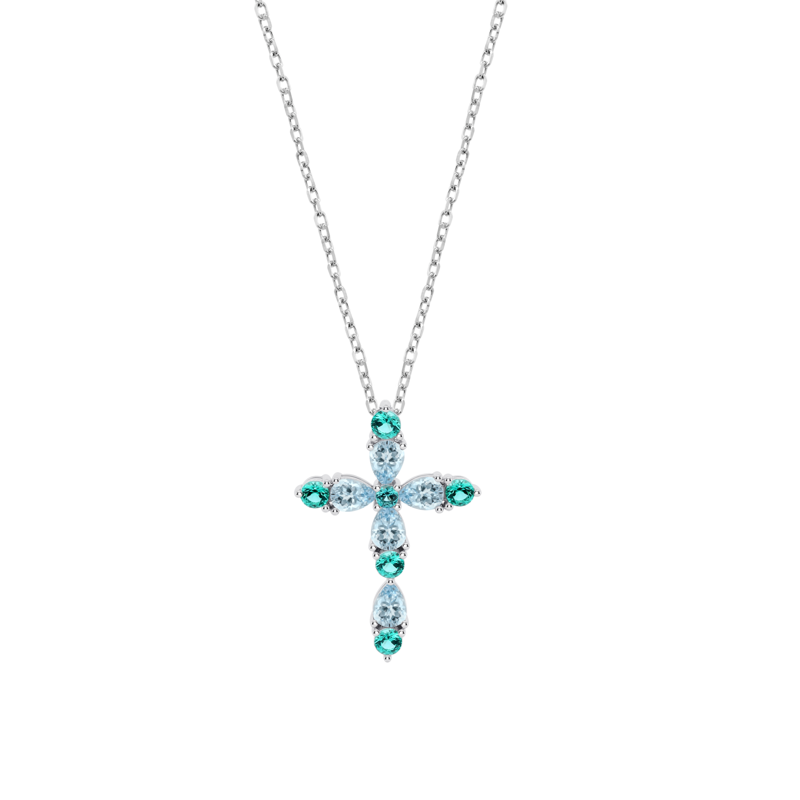 Colar cruz lotus silver lp3915-1/2 prata, mulher_PRODUCT