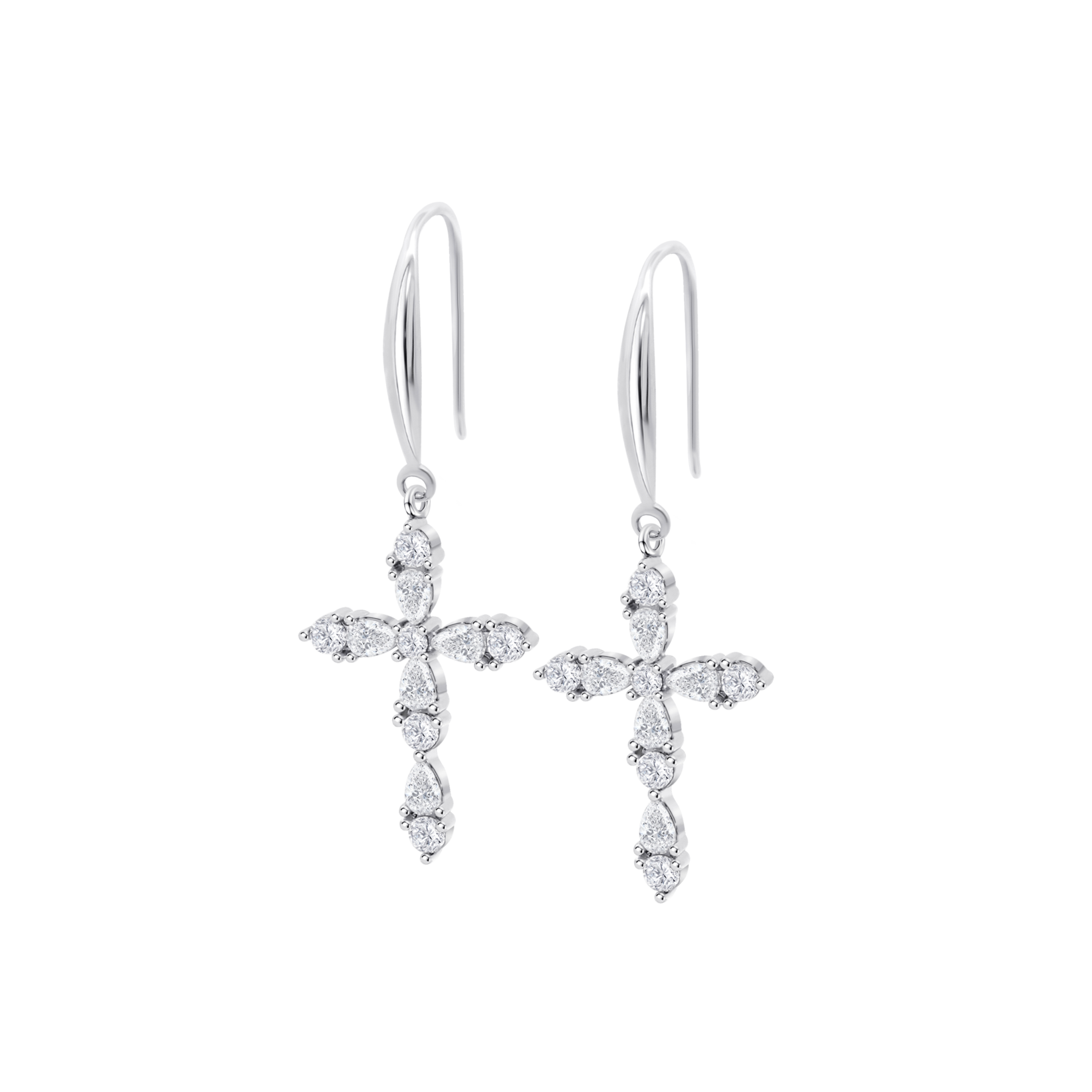 Brincos cruz lotus silver lp3915-4/1 prata, mulher_PRODUCT