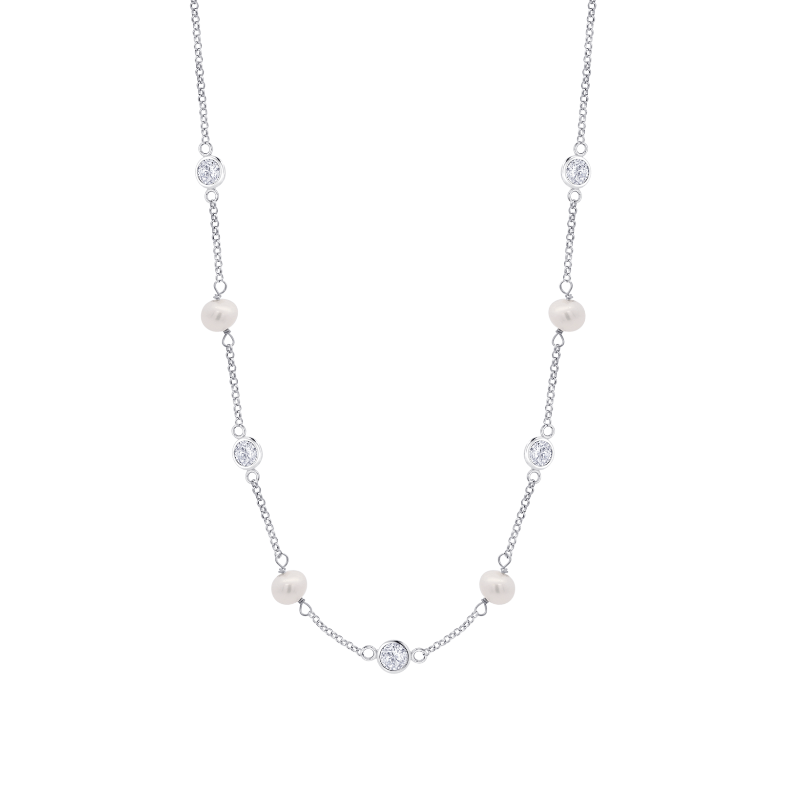 Colar cadeia lotus silver lp3923-1/1 prata, mulher_PRODUCT
