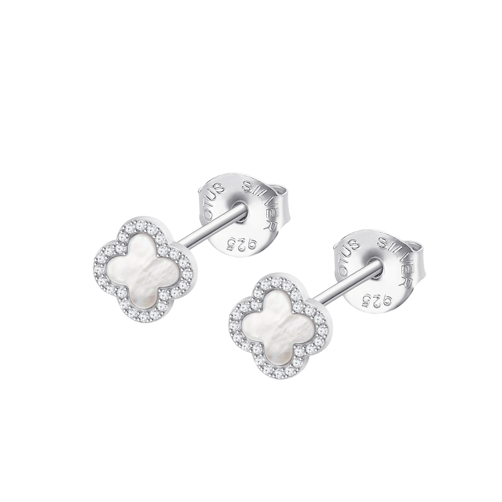 Brincos flor lotus silver trendy lp3927-4/1 prata, mulher_PRODUCT