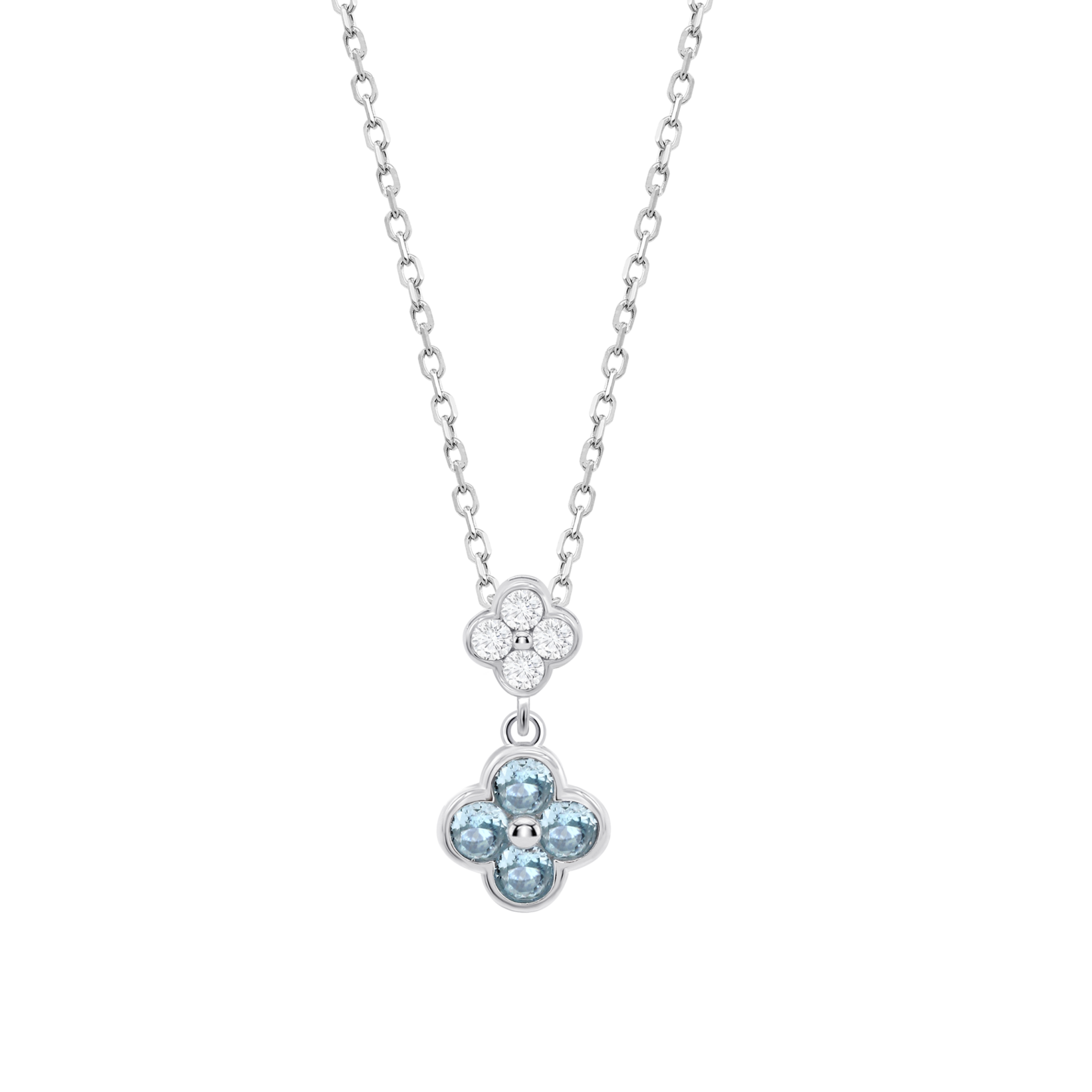 Colar lotus silver trendy lp3932-1/1 prata, mulher_PRODUCT