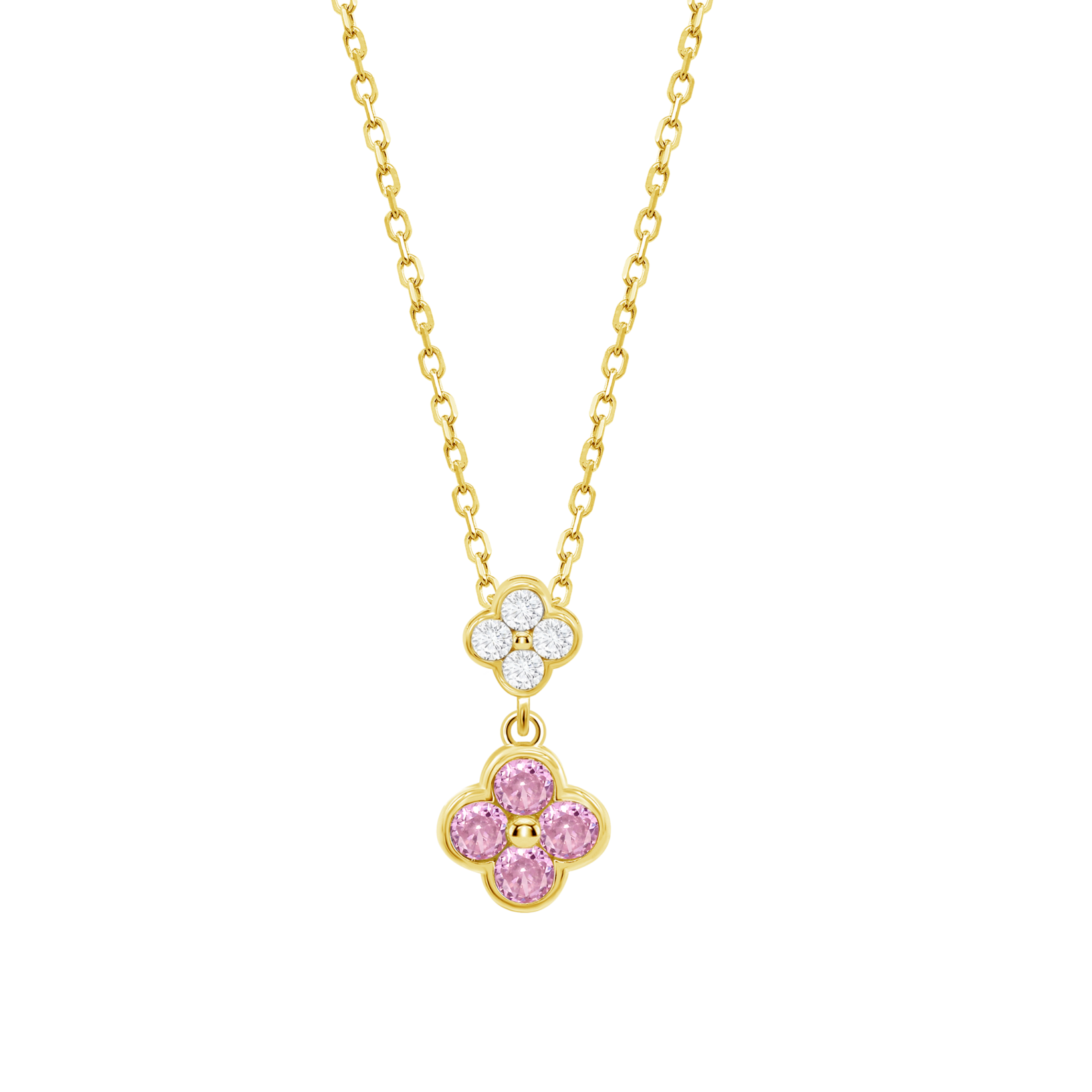 Colar lotus silver trendy lp3932-1/2 prata, mulher_PRODUCT