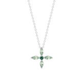Colar flor lotus silver lp3933-1/3 prata, mulher_PRODUCT