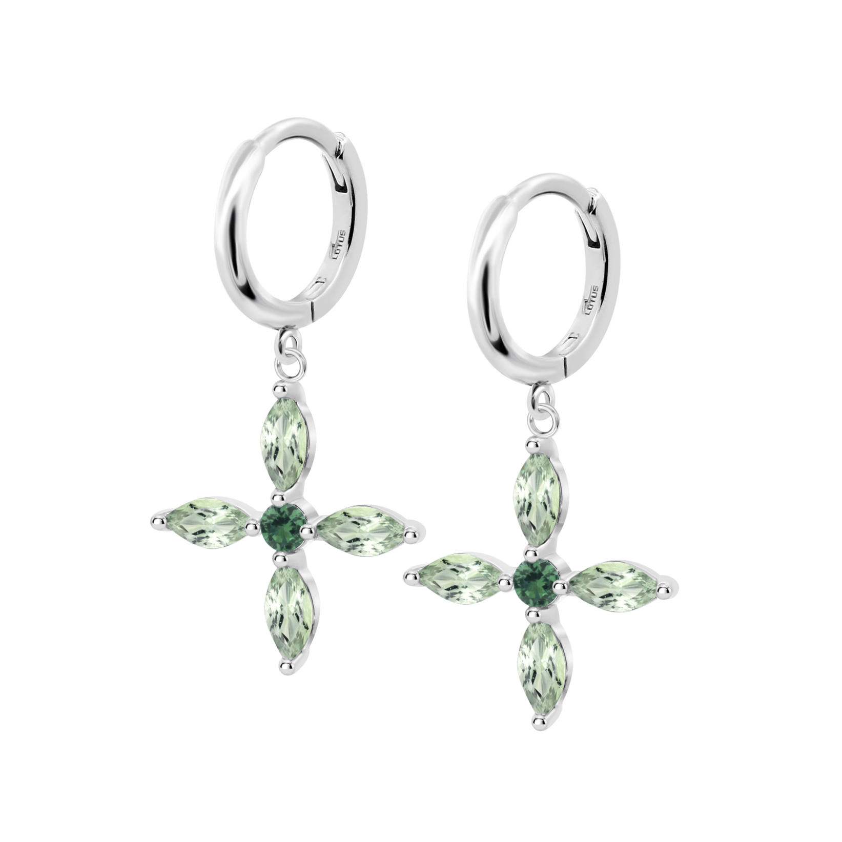 Brincos flor lotus silver lp3933-4/3 prata, mulher_PRODUCT