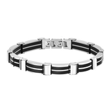Pulseira lotus style men in black ls1878-2/3 aço, homem_PRODUCT
