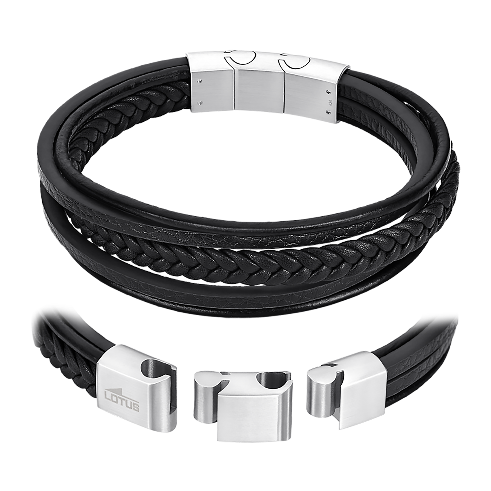 Pulseira lotus style ls2051-2/3 couro, homem_PRODUCT