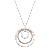 Colar geométrico lotus style ls2090-1/2 de aço inoxidável, mulher_PRODUCT