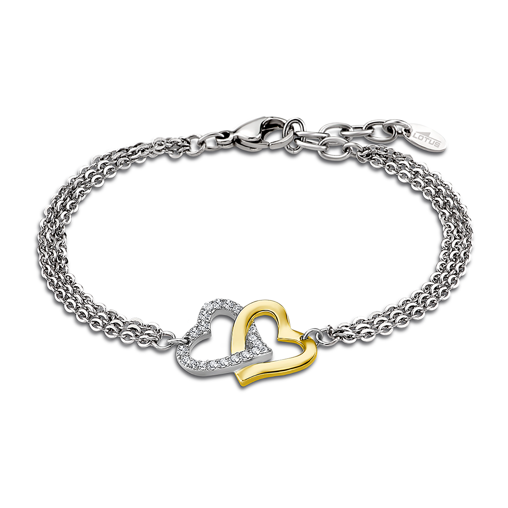 Pulseira coração lotus style ls2117-2/1 de aço inoxidável, mulher_PRODUCT