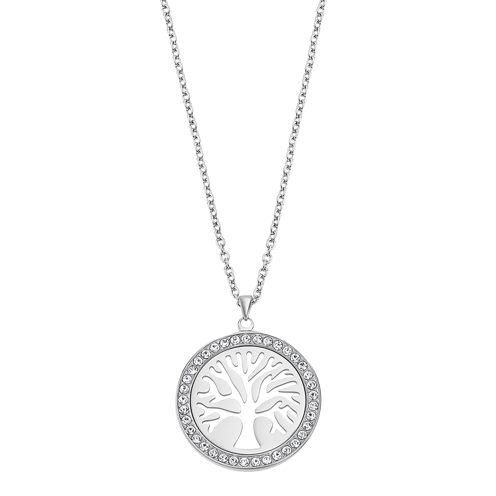 Colar árvore da vida lotus style ls2181-1/1 aço, mulher_PRODUCT