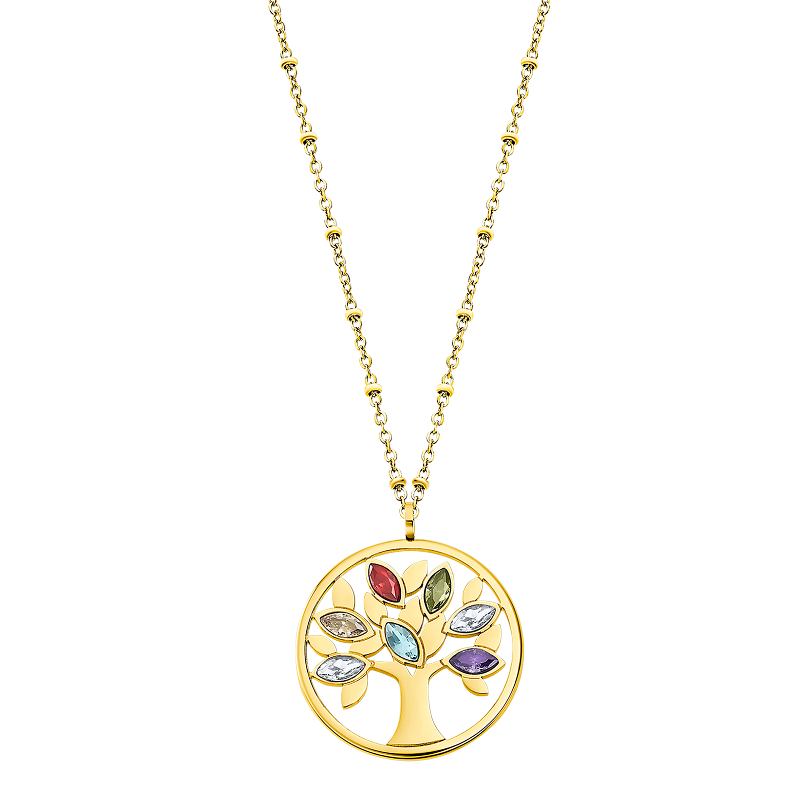 Colar lotus style ls2192-1/2 aço, mulher_PRODUCT