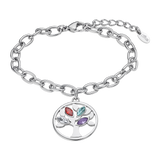 Pulseira árvore da vida lotus style ls2192-2/1 aço, mulher_PRODUCT