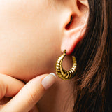 Brincos lotus style ls2345-4/2 316l de aço inoxidável, mulher_LIFESTYLE