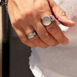 Anel lotus style ls2395-3/128 316l de aço inoxidável, homem_LIFESTYLE
