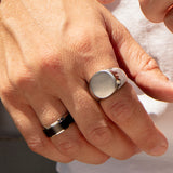 Anel lotus style ls2399-3/122 316l de aço inoxidável, homem_LIFESTYLE
