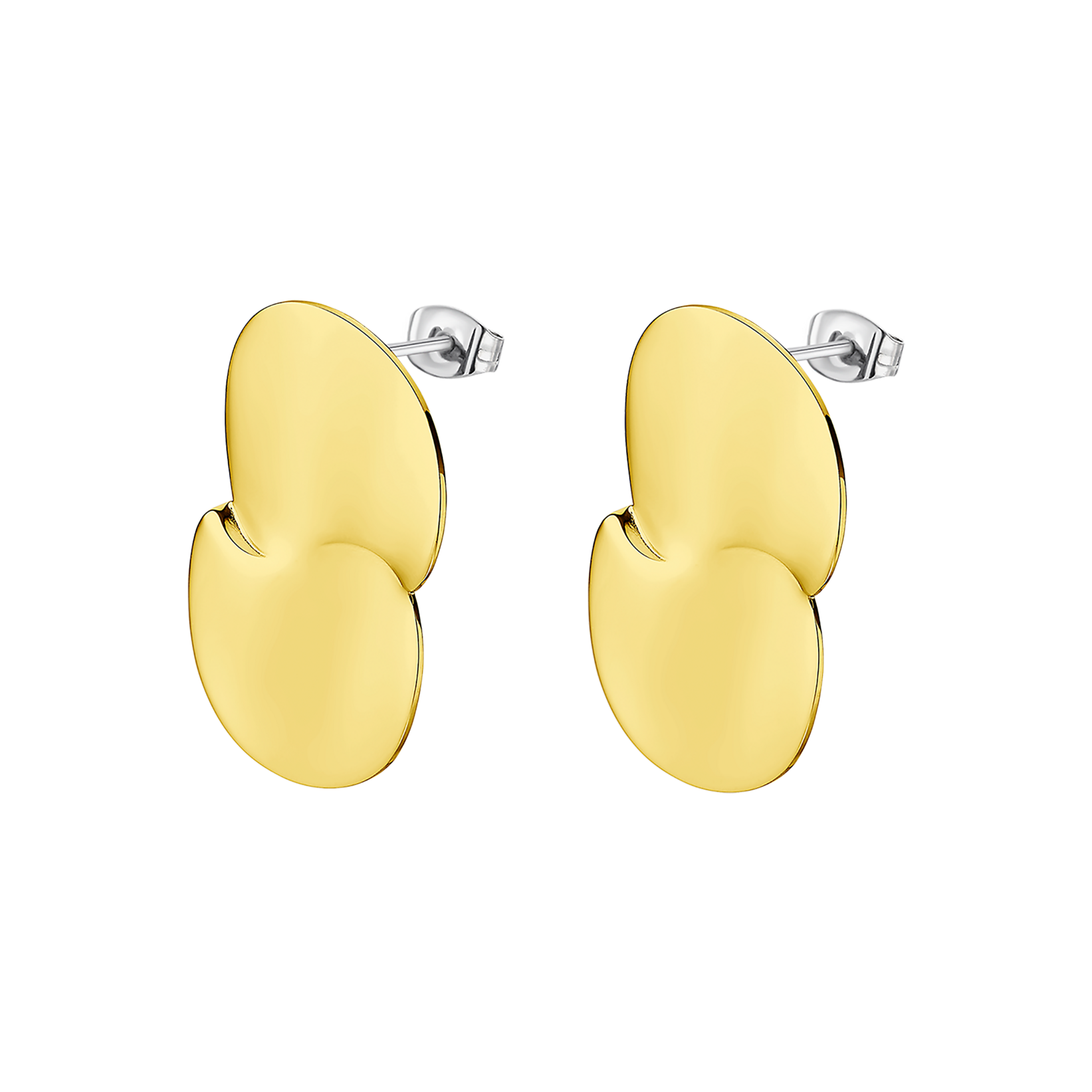 Brincos lotus style ls2435-4/2 316l de aço inoxidável, mulher_PRODUCT