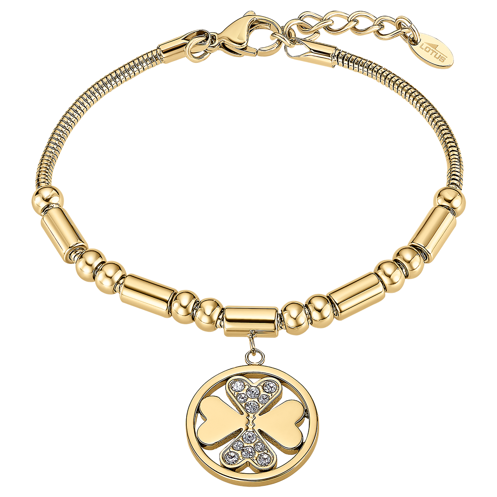 Pulseira trevo lotus style ls2467-2/2 de aço inoxidável, mulher_PRODUCT