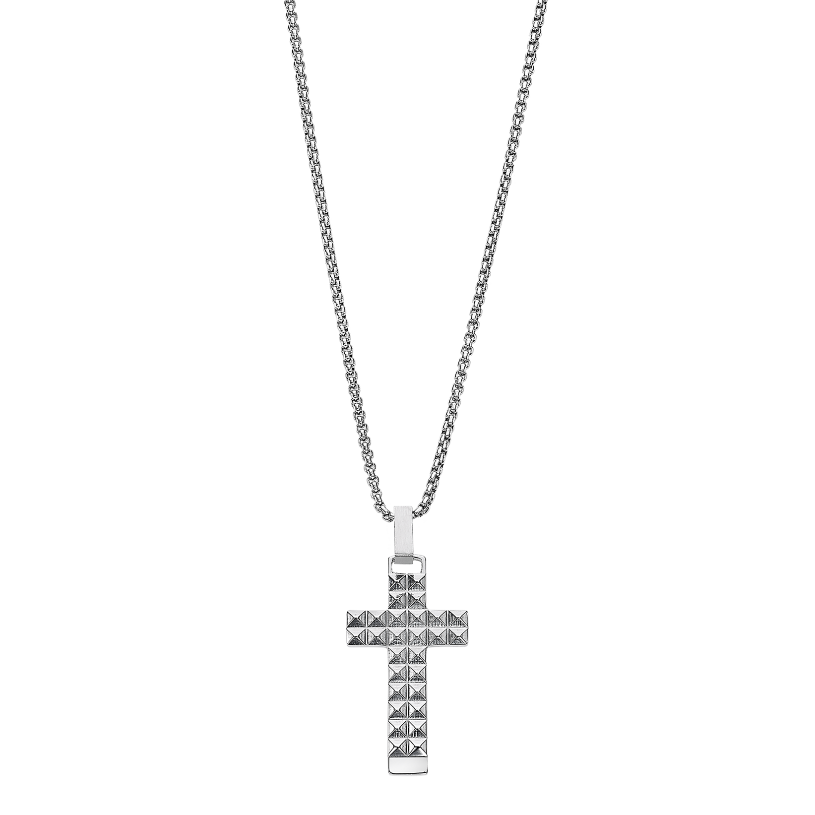 Colar cruz lotus style ls2552-1/1 de aço inoxidável, homem_PRODUCT