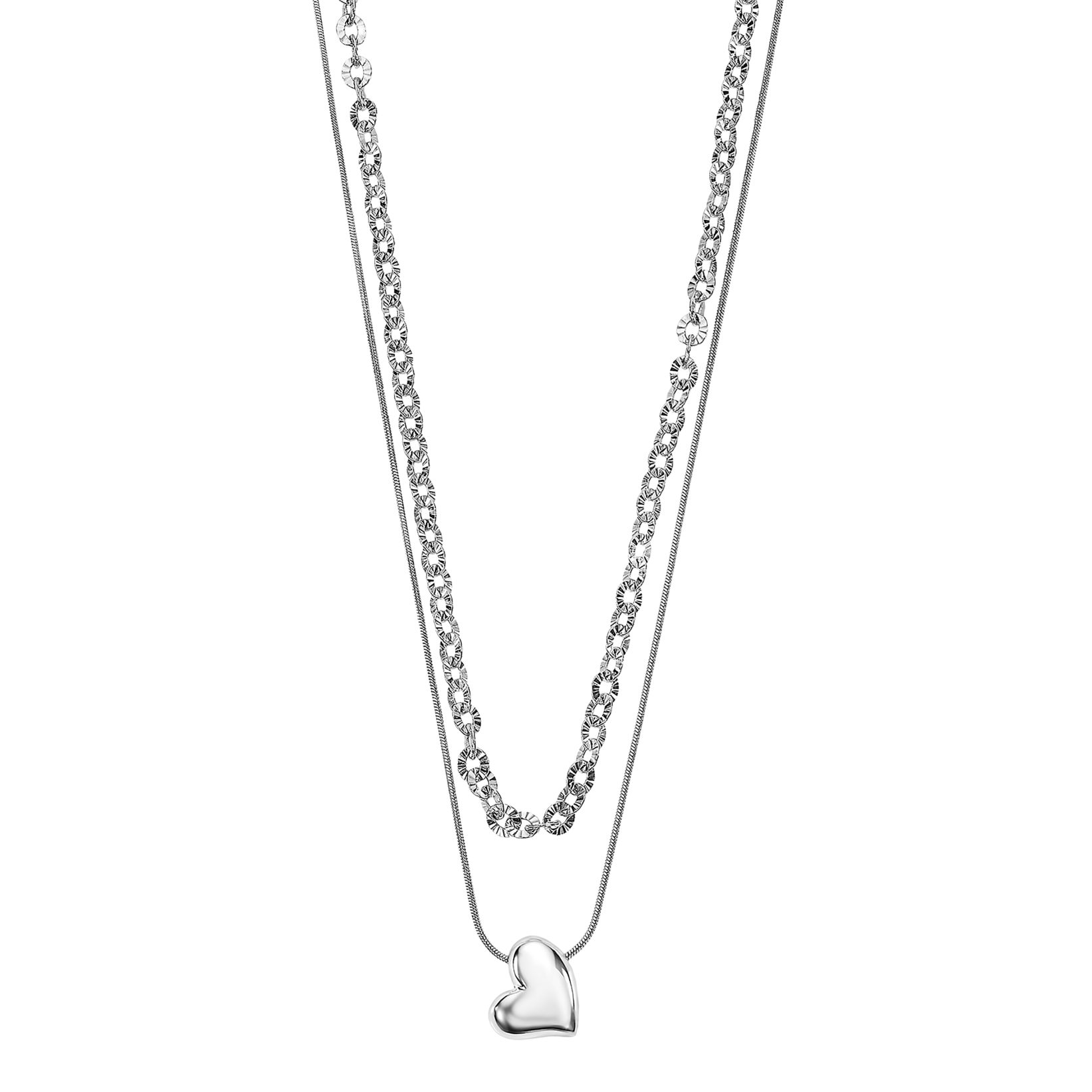 Colar coração lotus style ls2554-1/1 de aço inoxidável, mulher_PRODUCT