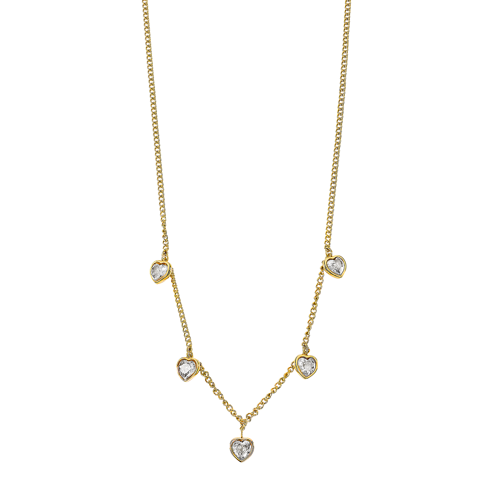 Colar coração lotus style ls2555-1/2 de aço inoxidável, mulher_PRODUCT