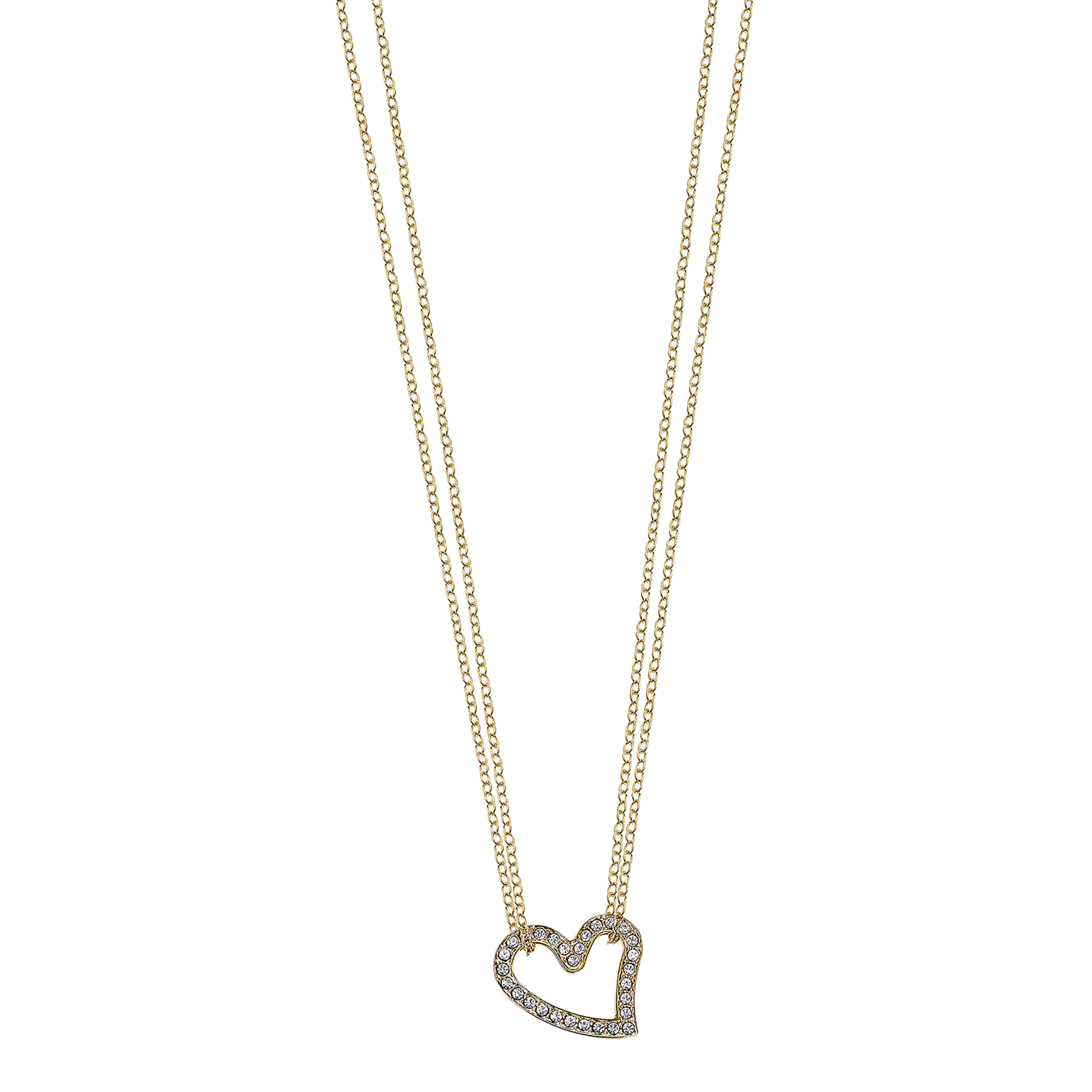 Colar coração lotus style ls2556-1/2 de aço inoxidável, mulher_PRODUCT