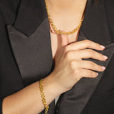 Colar lotus style ls2578-1/2 de aço inoxidável, mulher_LIFESTYLE